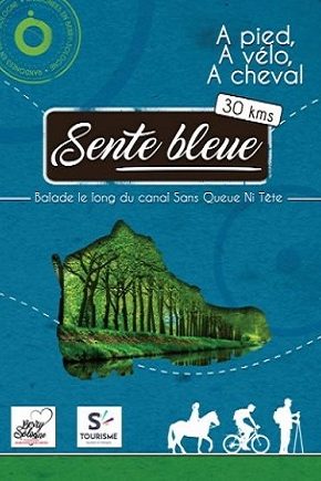 Sente Bleue : A walk along the Without tail nor Head canal