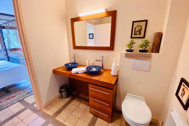 Salle de bain 2 – L’Antilope – Nançay