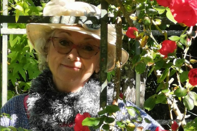 marie au jardin