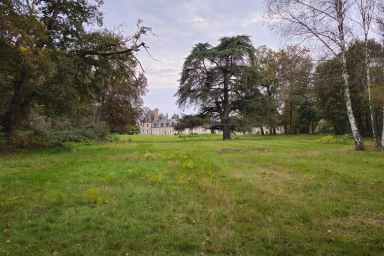 vue du château de l’étang