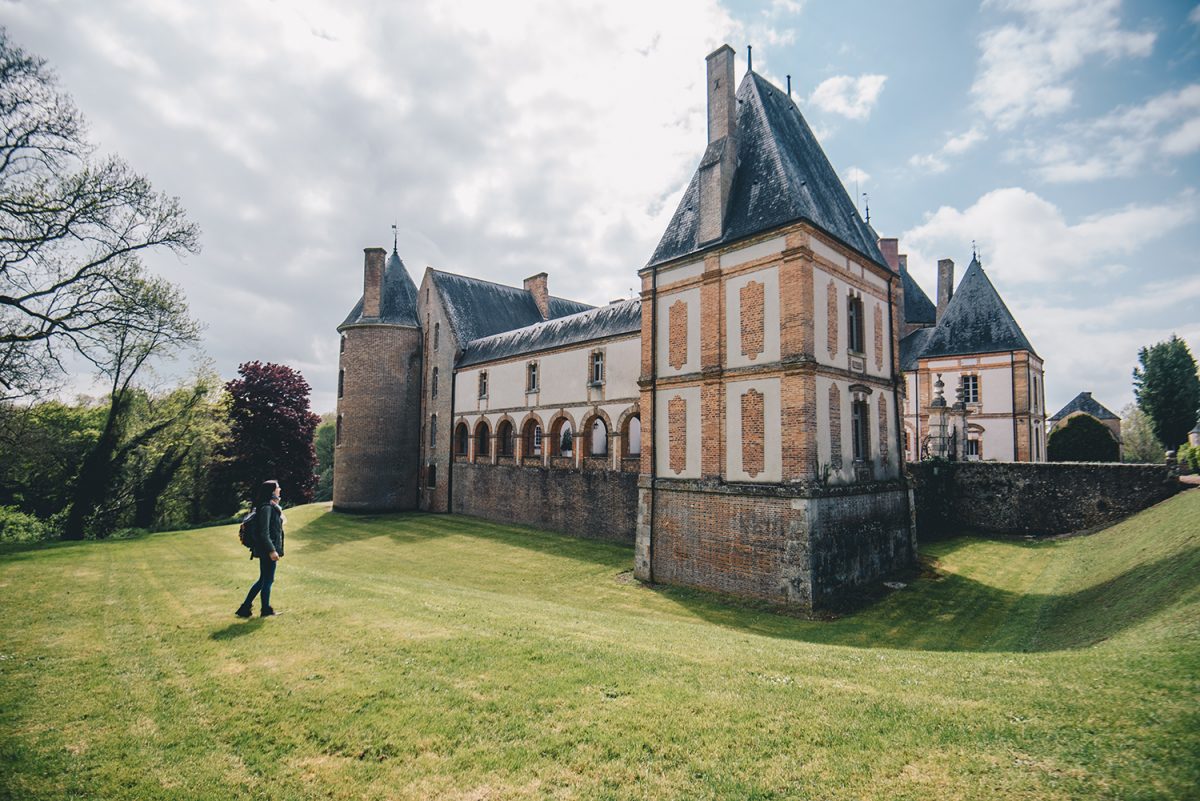 Photo d'une façade du château de Blancafort