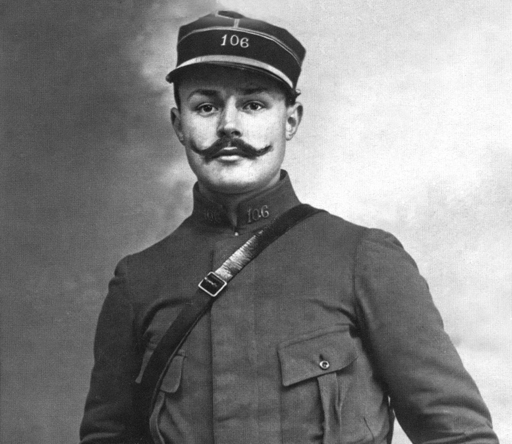 Maurice Genevoix en 1915, en uniforme.