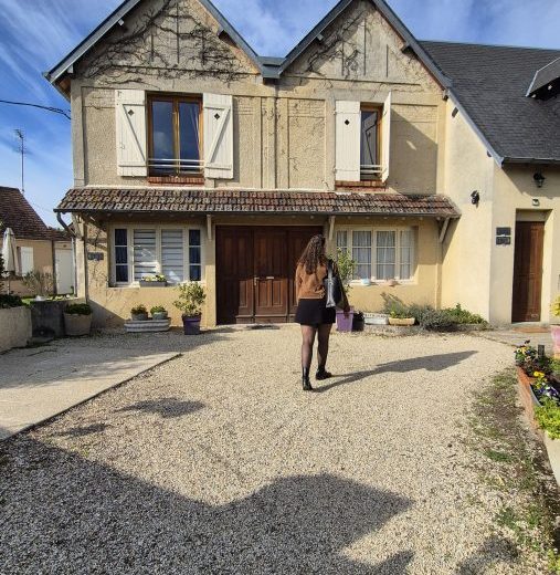 Entrée de l’hôtel – La Halte Solognote – Brinon-sur-Sauldre