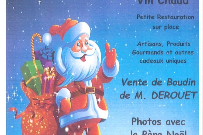 Affiche – Marché de Noël – Ménétréol-sur-Sauldre