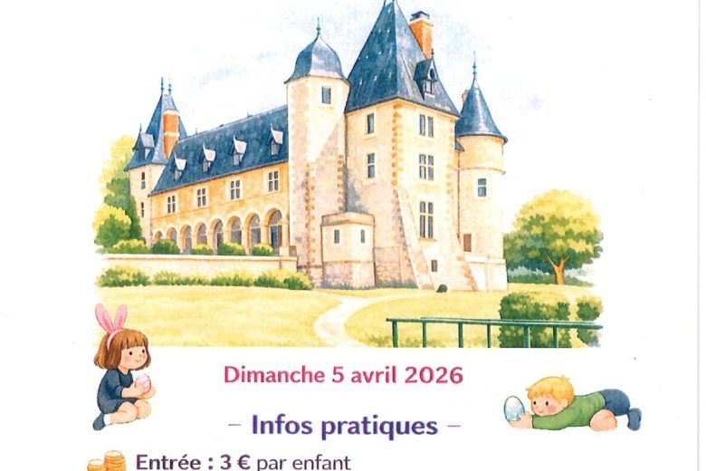 Affiche – chasse aux oeufs – Oizon