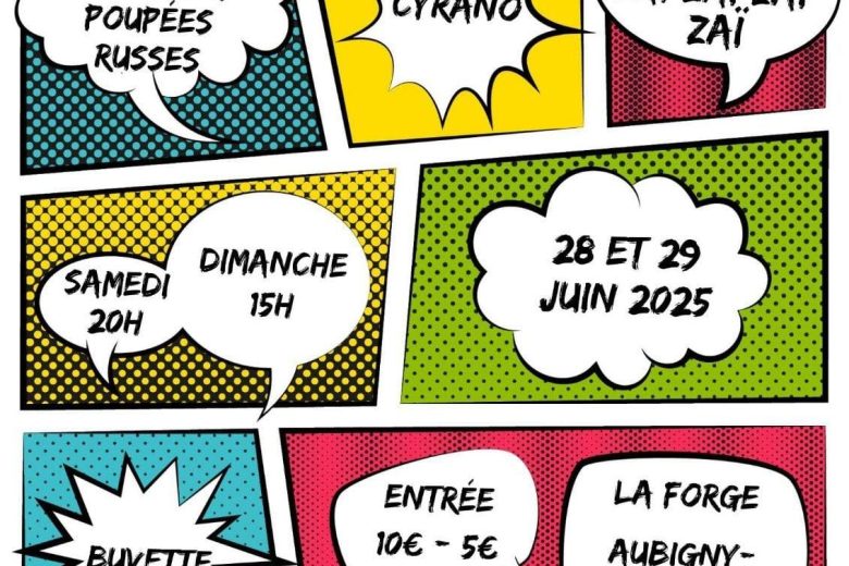 Affiche – Spectacle – Aubigny