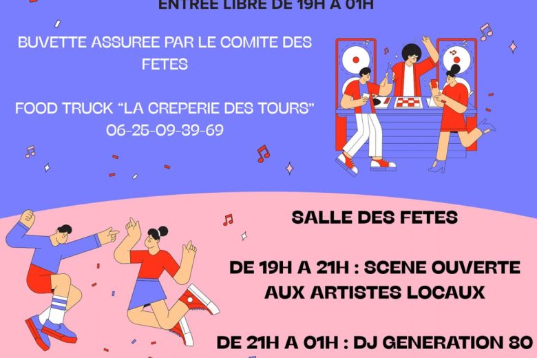 Affiche – Fête de la Musique – La Chapelle-d&rsquo;Angillon