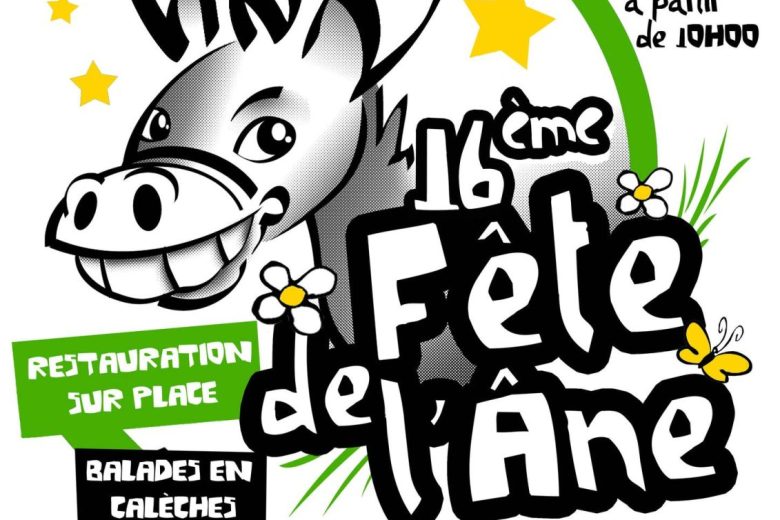 Affiche – Fête de l&rsquo;Ane – Nançay