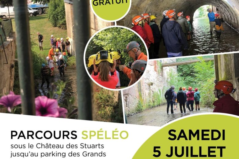 Affiche – Parcours spéléo – Aubigny