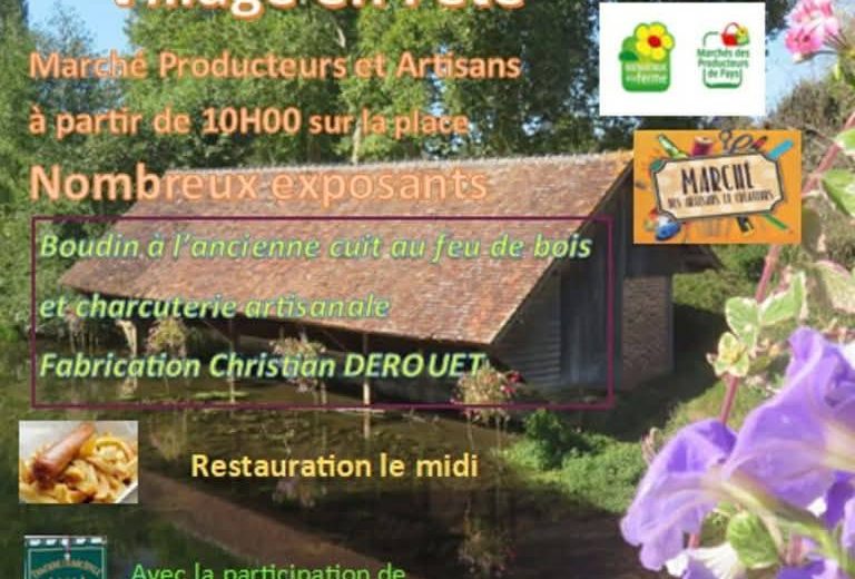 Affiche – fête de village – Blancafort