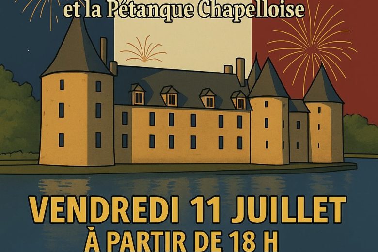 Affiche – Fête Nationale – La Chapelle-d’Angillon