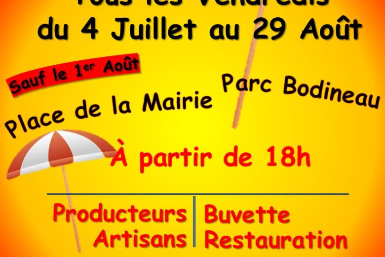 Affiche – Marché – Nançay