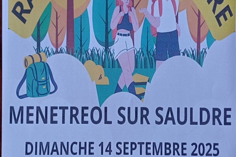 Affiche – Rando – Ménétréol-sur-Sauldre