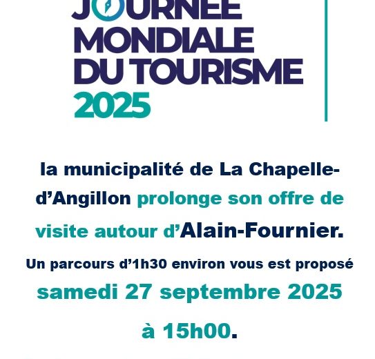 Affiche – Visite – La Chapelle-d’Angillon