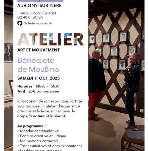 Affiche – Atelier – Aubigny
