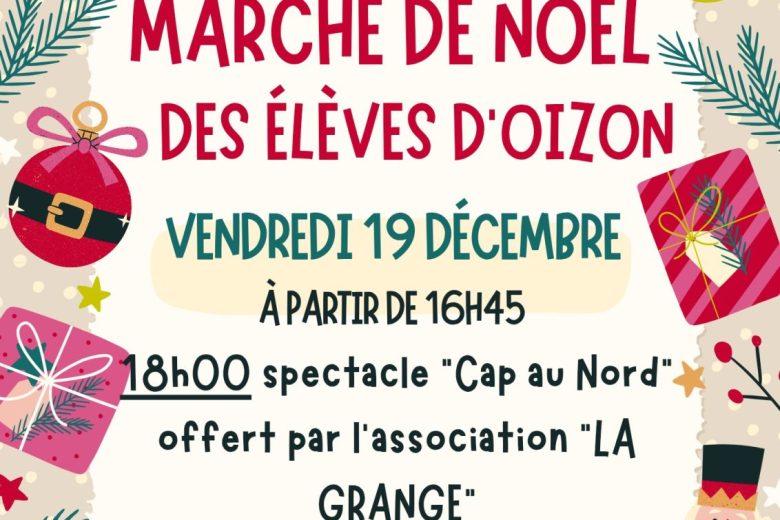 Affiche – Marché Noël – Oizon