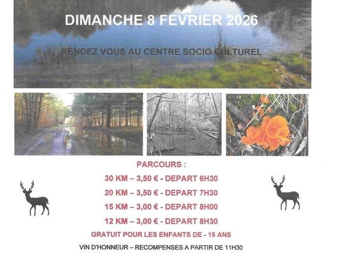 Affiche – Randonnée – Méry-ès-Bois