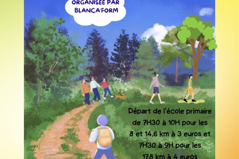 Affiche – randonnée printanière – Blancafort