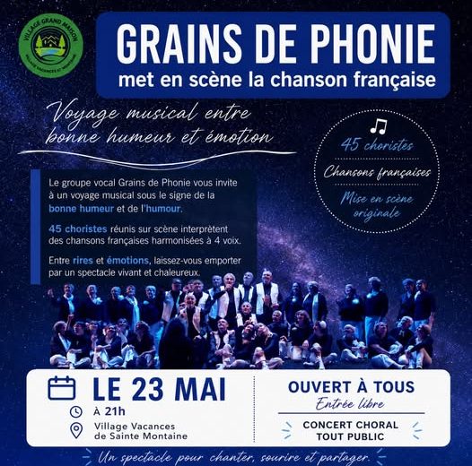 Affiche – Concert – Sainte-Montaine