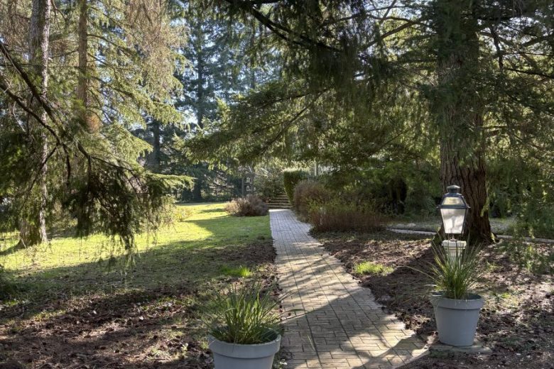 Allée jardin – Les Genebruyères – Aubigny