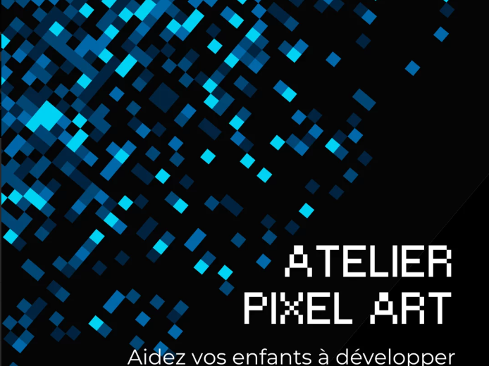 affiche pixel art
