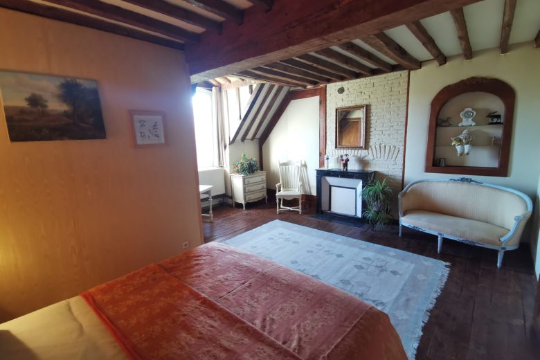 Chambre Corail vue d&rsquo;ensemble