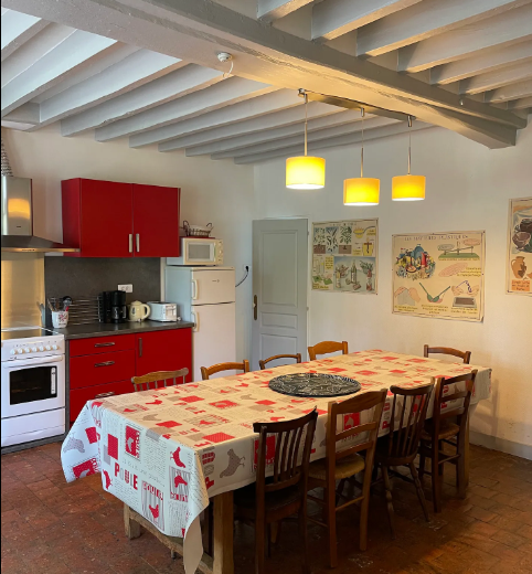 Cuisine salle-à-manger rez-de-chaussée