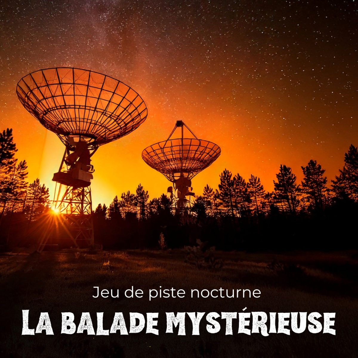 Balade MystérieuseActivité pendant les vacances de la Toussaint