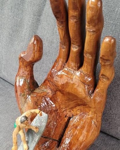 Photo sculture sur bois