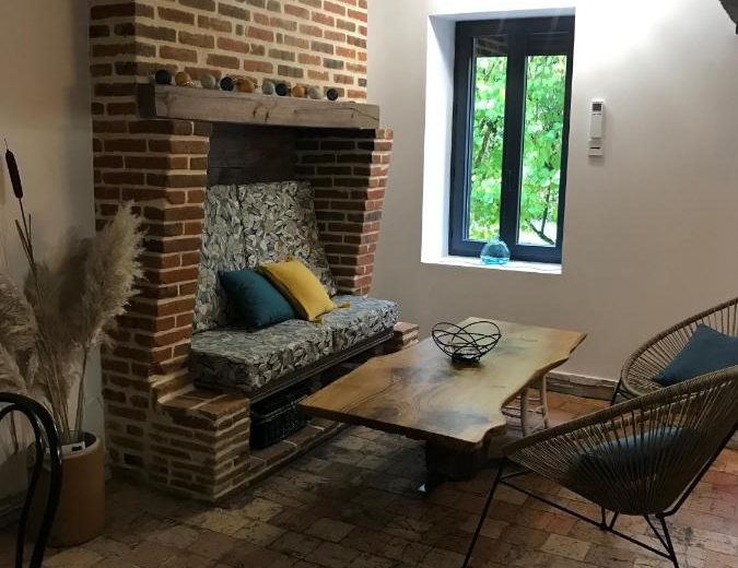 Salon – Gîte authentique à la campagne – La Chapelle d’Angillon