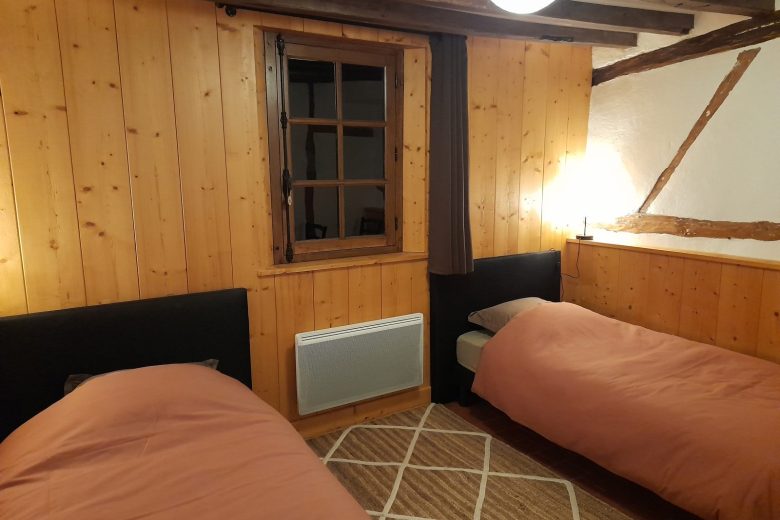 chambre 2 lits en 90